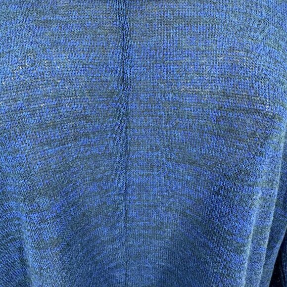 Old Navy Womens Blue Lightweight Pullover Long Sleeve Knit Top Size Medium - Picture 3 of 5